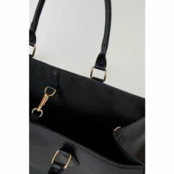 French Connection Squared Black Tote Bag -French Connection store unnamed file 977