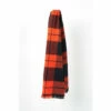 French Connection Red Brighter Check Scarf -French Connection store unnamed file 983